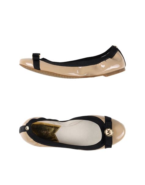 michael kors beige flats|michael kors black flats women.